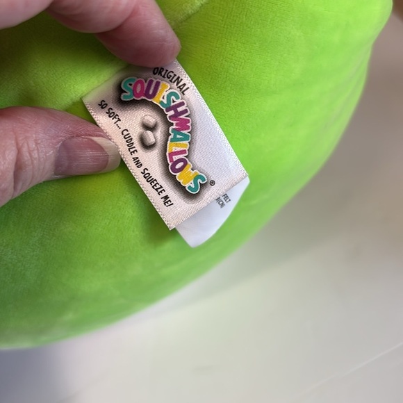 Squishmallows Desmond Dragon Lime Green Plush - Picture 5 of 6